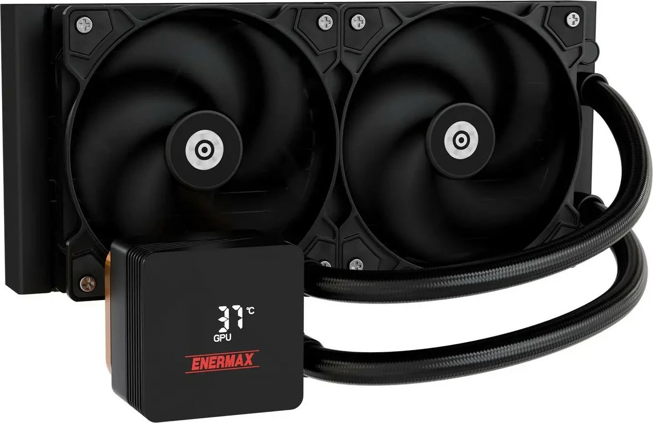 Kasë uji Enermax LIQMAX IV 240mm, AM5/LGA1851, e zezë