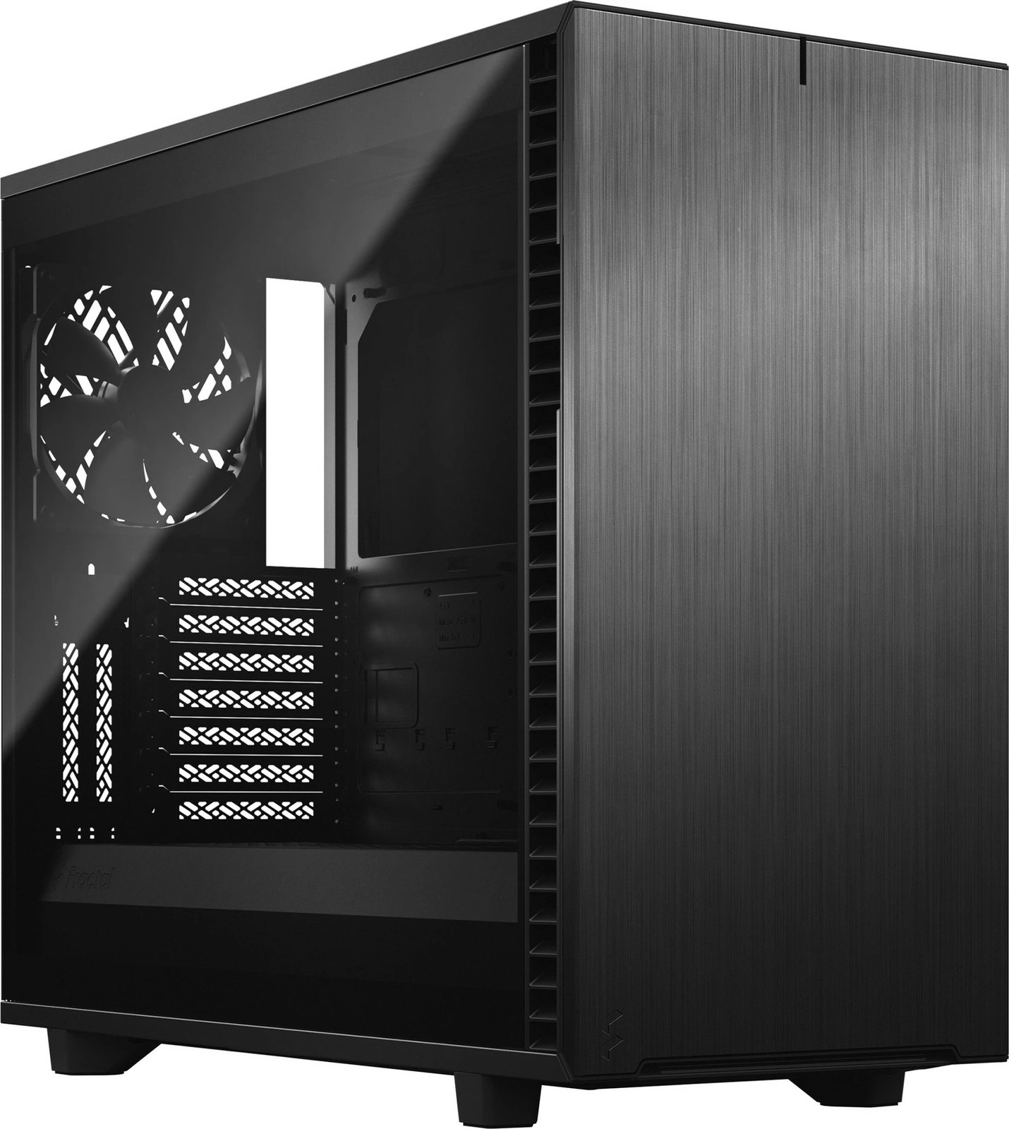 Kasë Fractal Design Define 7, Midi Tower, ATX, EATX, micro ATX, Micro-ITX, e zezë