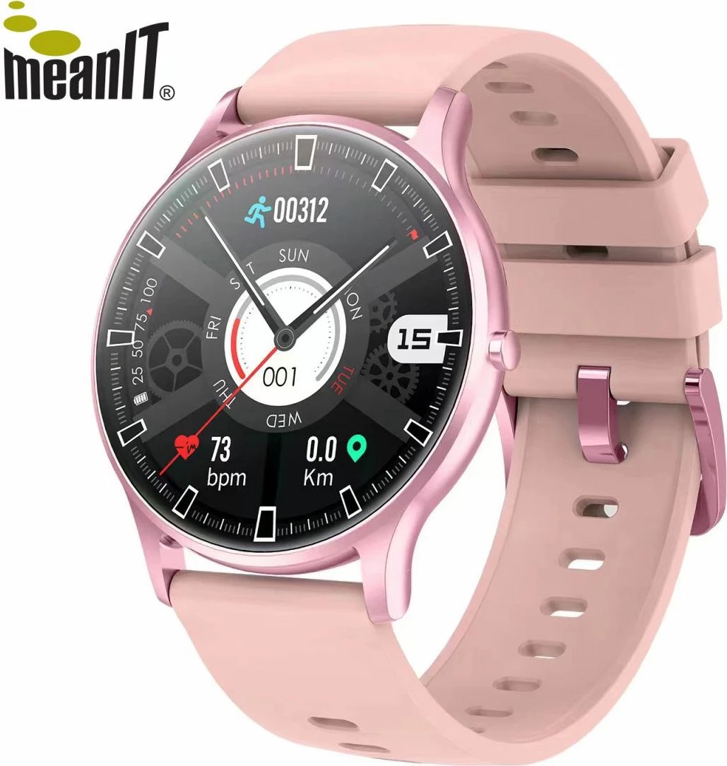 Smartwatch meanIT M33 Lady, 1.3", rozë