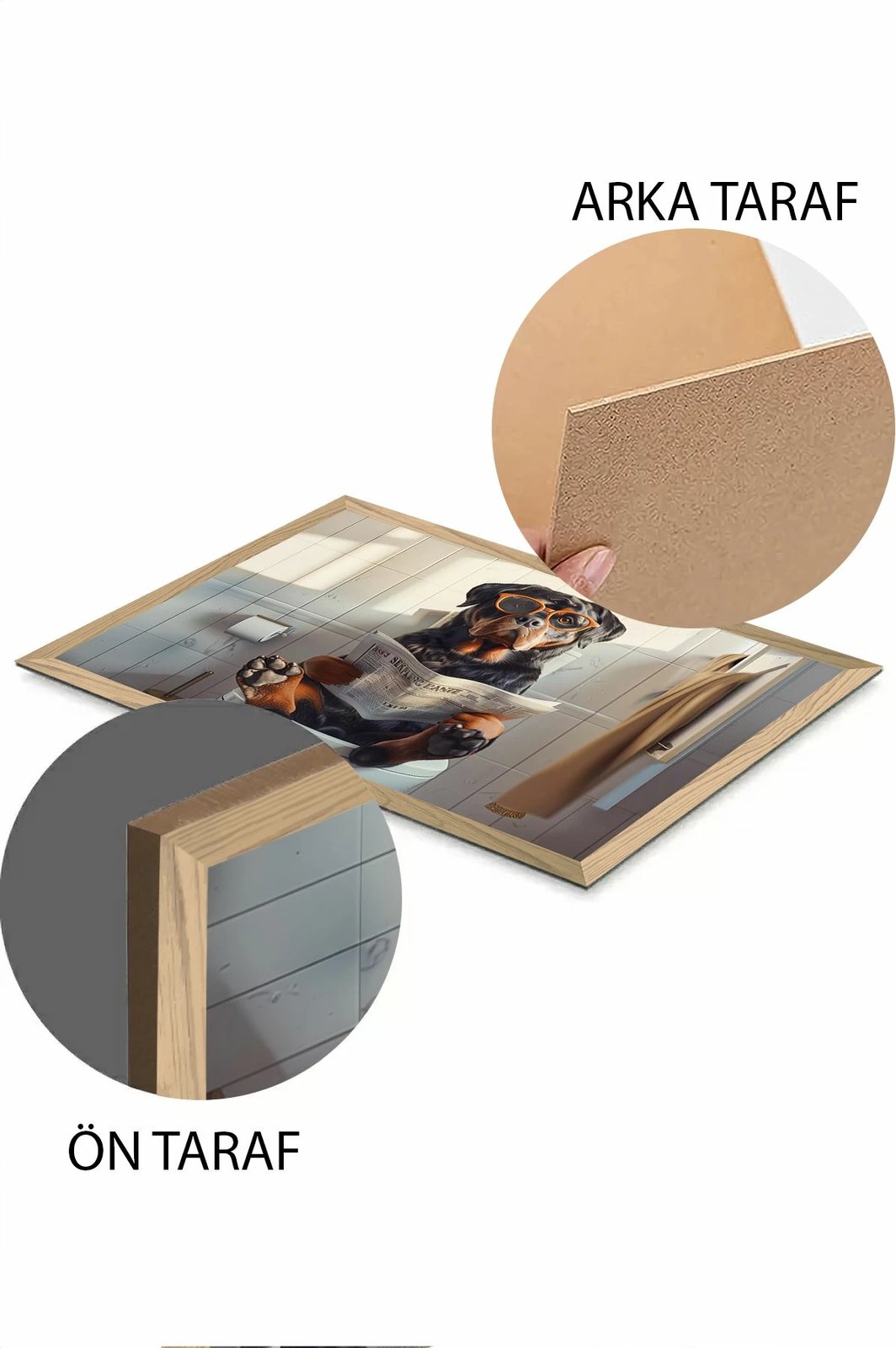 Pikturë dekorative, shumëngjyrëshe, Wallity, Arthynmodelyty2030-46, 20x30cm