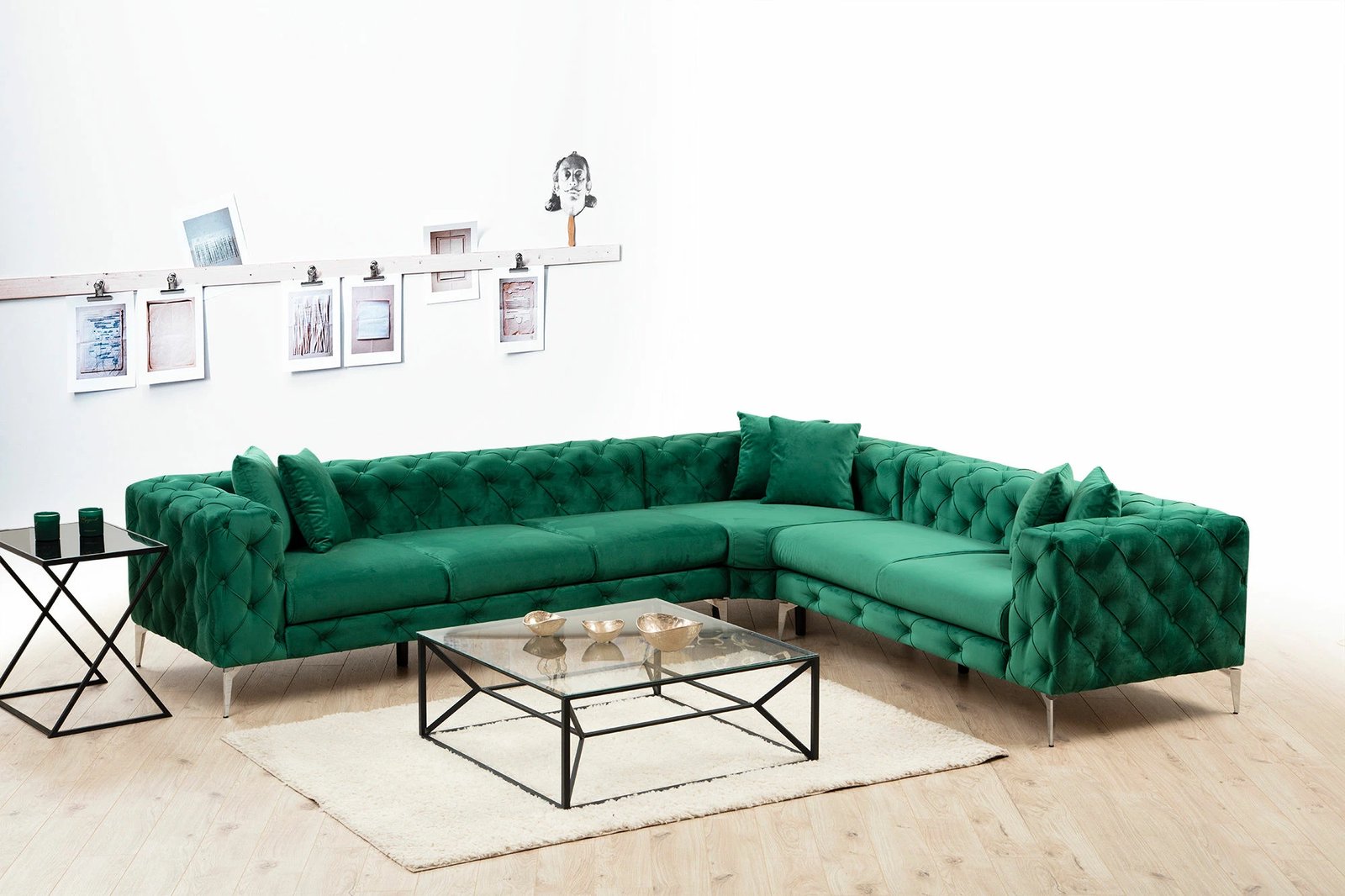Këndare Como e gjelbër, Atelier del Sofa, anë e djathtë