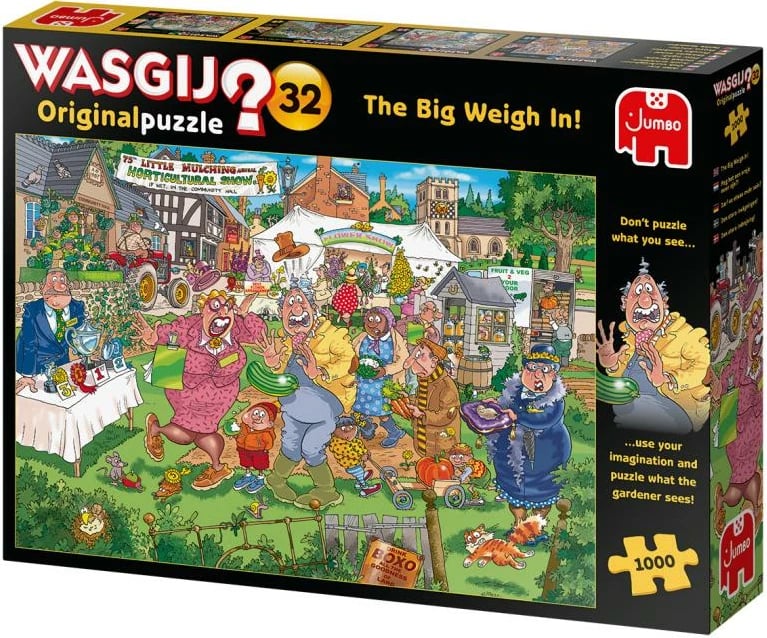 Puzzle Jumbo Wasgij Original 32 1000 copa (19170)