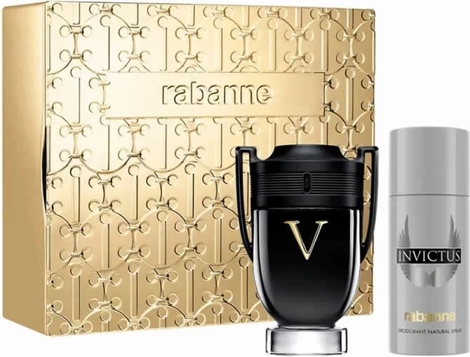 Set Eau de Parfum dhe deodorant për meshkuj Paco Rabanne Invictus Victory 100ml