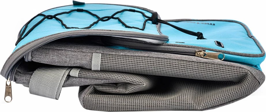 Çantë termike Meteor unisex, blu-gri