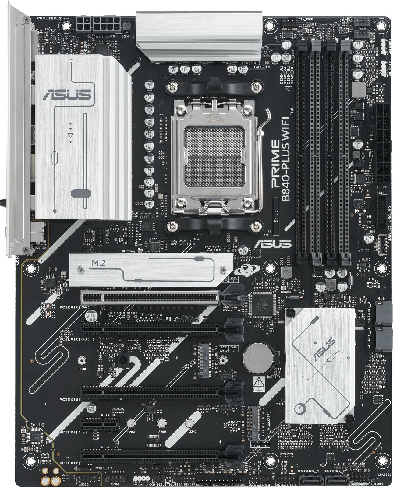 Pllakë amë ASUS Prime B840-PLUS WIFI, AM5