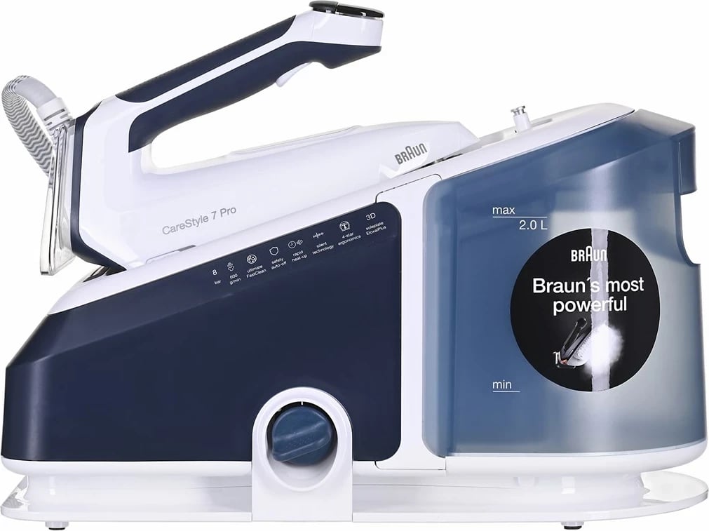Hekur Braun CareStyle 7 Pro IS 7282 BL, Blu, Bardhë Hekur Braun CareStyle 7 Pro IS 7282 BL, Blu, Bardhë