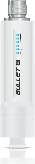 Radio Ubiquiti Bullet AC, 300 Mbit/s, 1000 Mbit/s, 80 MHz, e bardhë