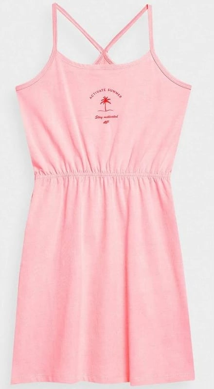 Fustan për fëmijë 4F, rozë