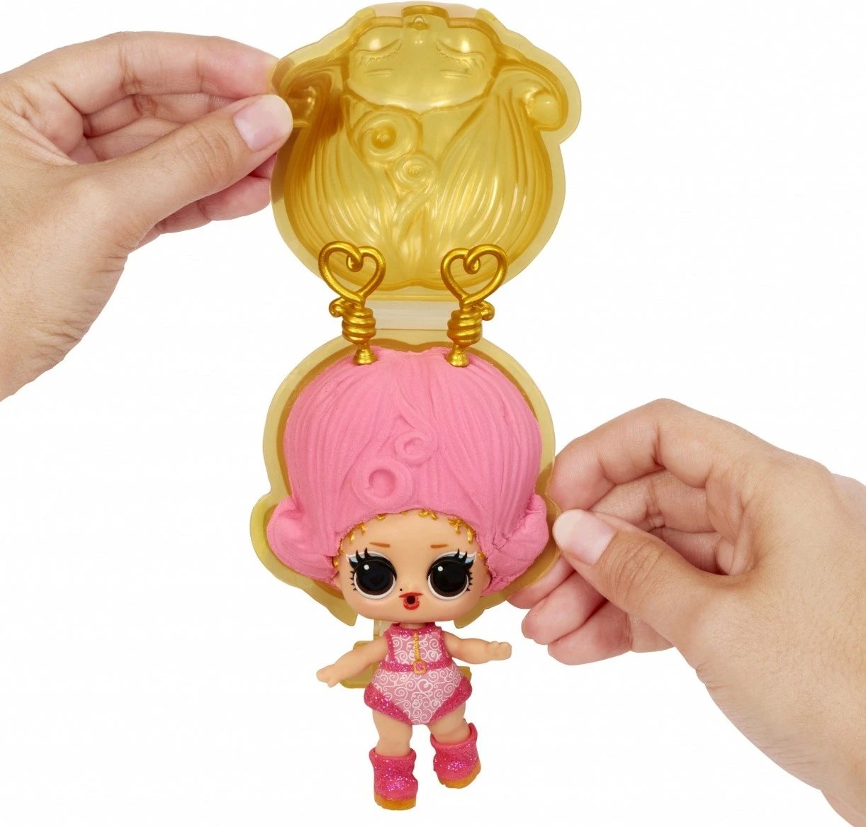 Set lodrash L.O.L. Surprise Kinetic Sand Tots, 12 copë, me rërë magjike, për vajza, ngjyra të përziera
