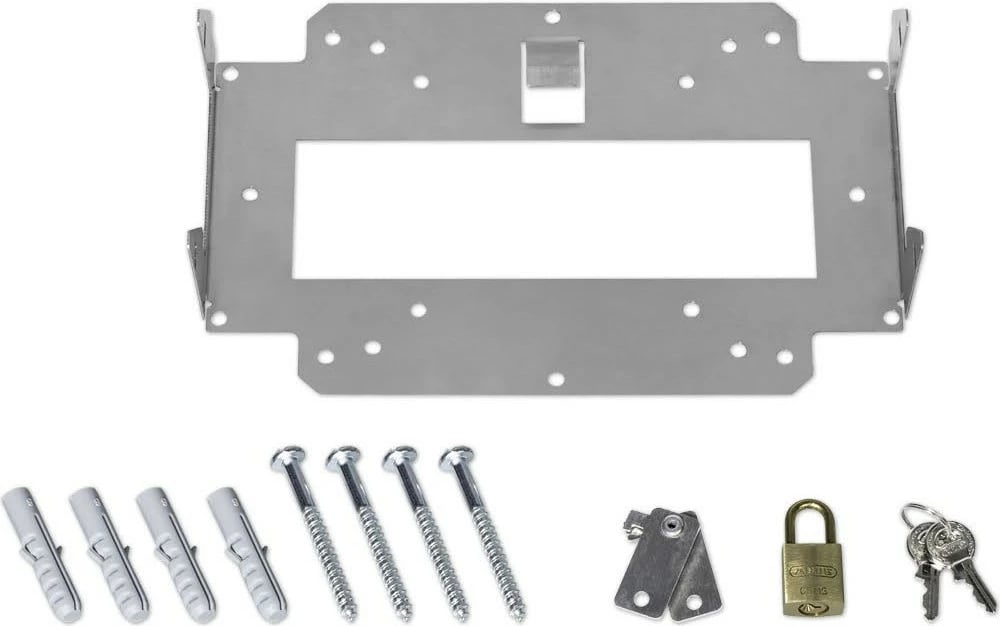 Montues muri LANCOM Z Lancom Wall Mount LN, për pajisje rrjeti, metalik
