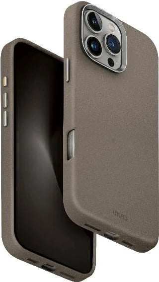 Mbështjellës UNIQ Lyden MagClick për iPhone 16 Pro Max, Gri