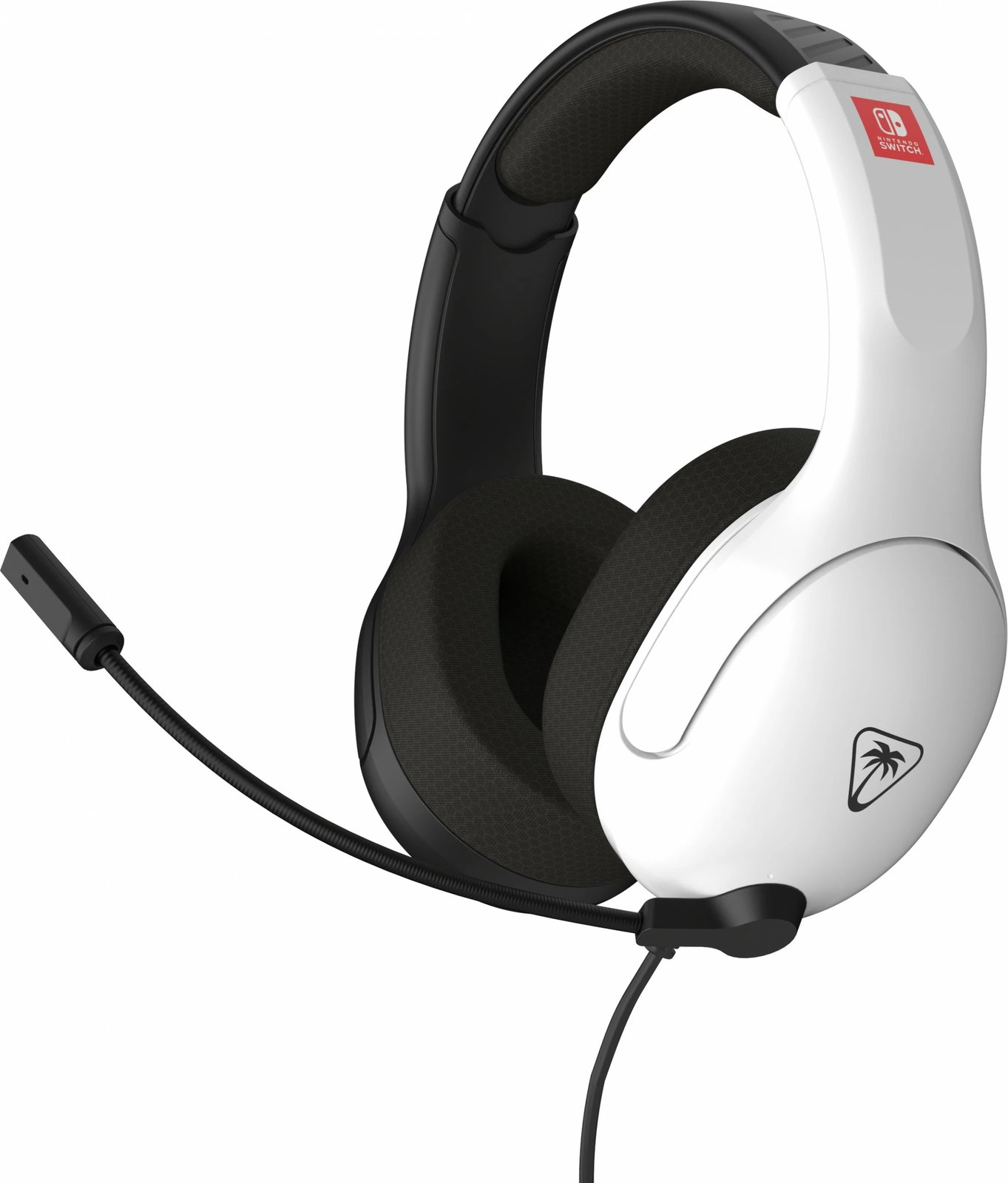 Kufje Turtle Beach Airlite Fit, gaming, me mikrofon, bardhë/zezë