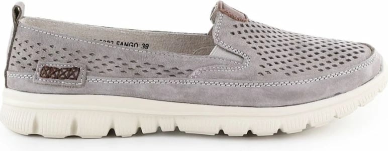 Këpucë lëkure për femra eVento, gri