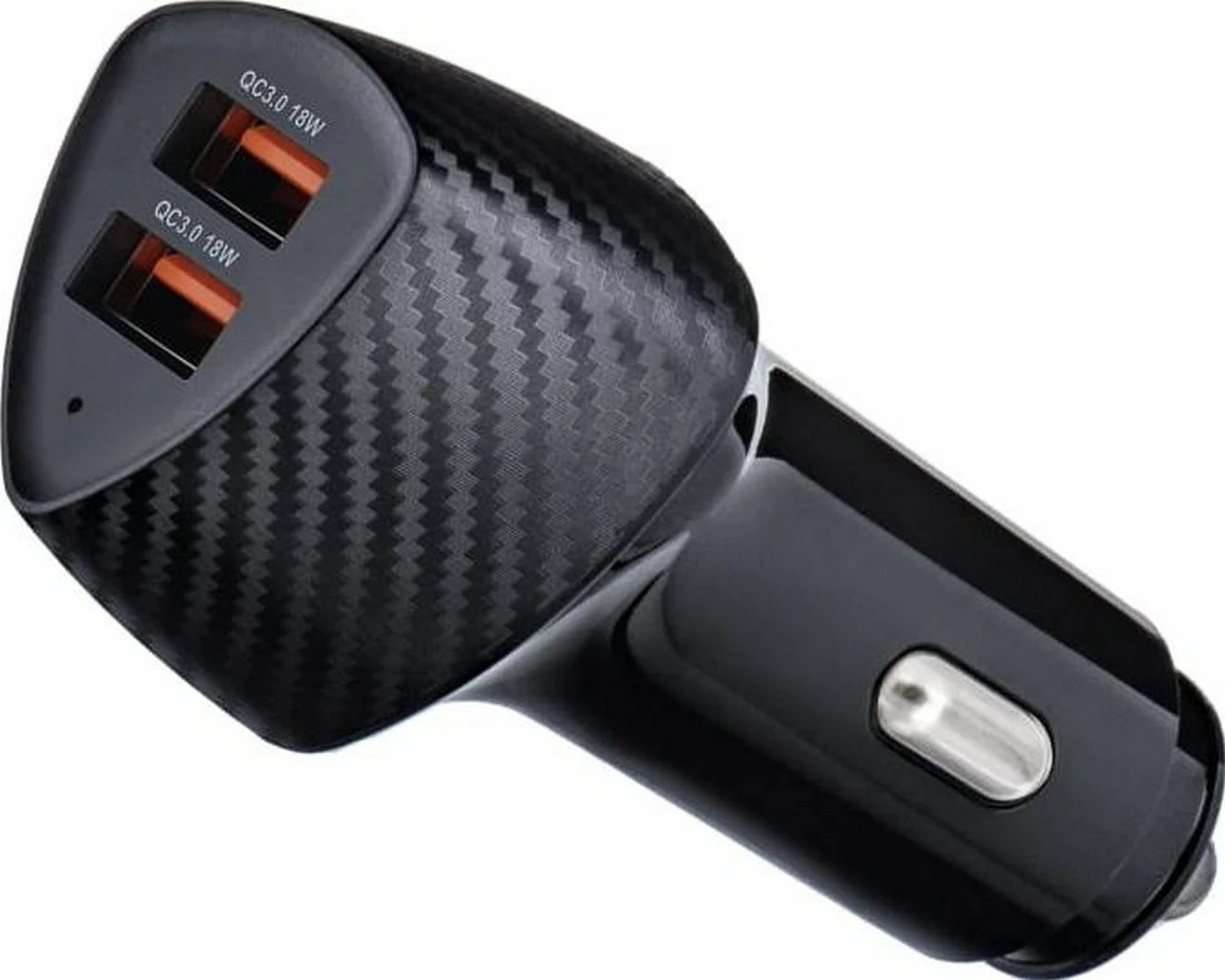 Karikues veture Forcell F-Energy Carbon CC50-2A, 2x USB-A, QC3.0, 36W, i zi