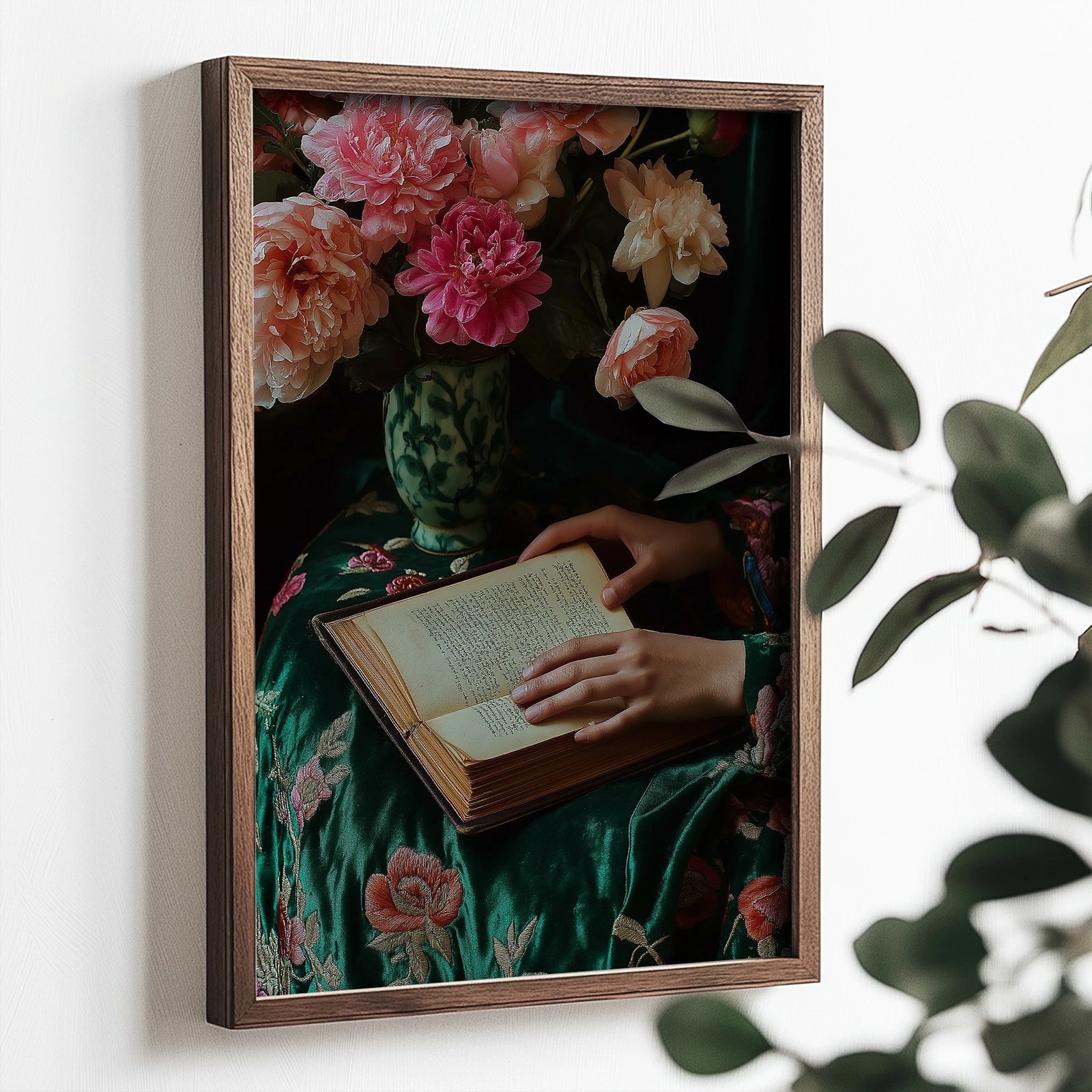 Pikturë dekorative me kornizë MDF, Wallity, TUN115-XL, shumëngjyrëshe, 50x70x3.5cm