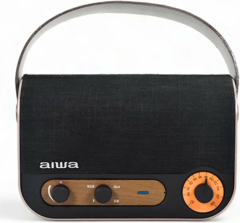 Altoparlant Vintage me Bluetooth, USB dhe Radio FM AIWA RBTU-600