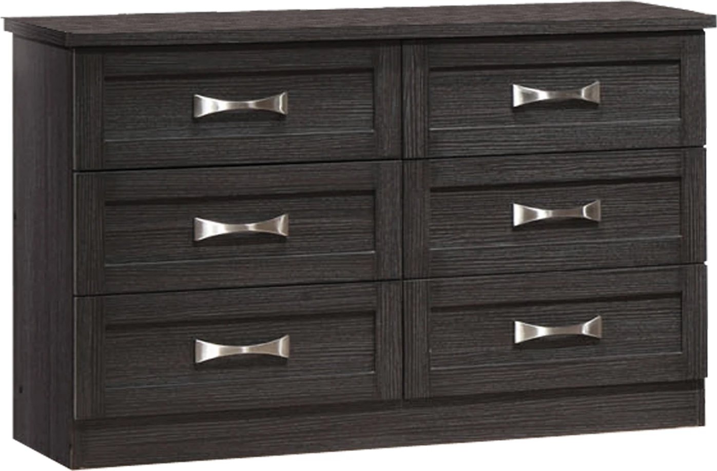 Tavolinë për grim me sirtarë FH317.01 me 6 sirtarë Zebrano 120x40x76cm