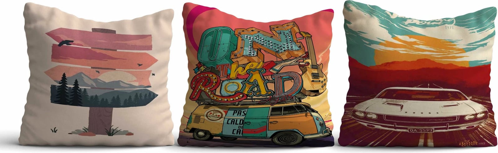 Set jastëkësh (3 copë), dizajn Aberto, HMI-KIR-122