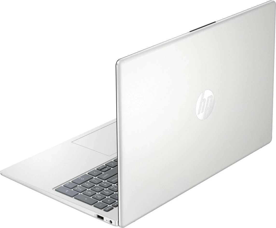 Laptop HP 15-fd0234nw, Intel Core i3-1215U, 15.6" FHD, 8GB RAM, 256GB SSD, Natural Silver