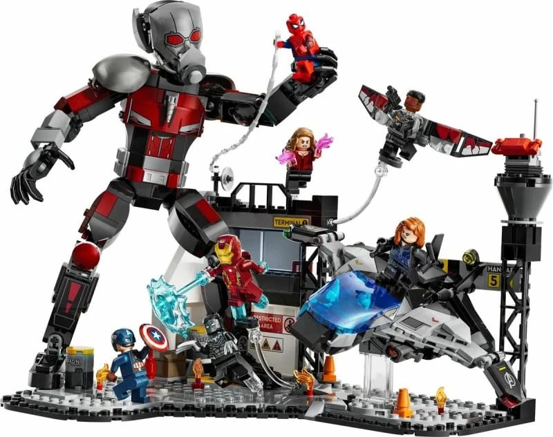 Set lodrash Lego Marvel për fëmijë