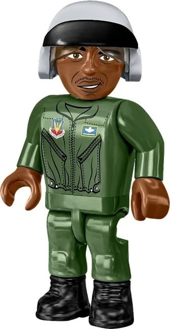 Set blloqesh ndërtimi, Cobi, COBI-5914 F-16D Fighting Falcon, shkallë 1:48, 436 pjesë, 2 figura