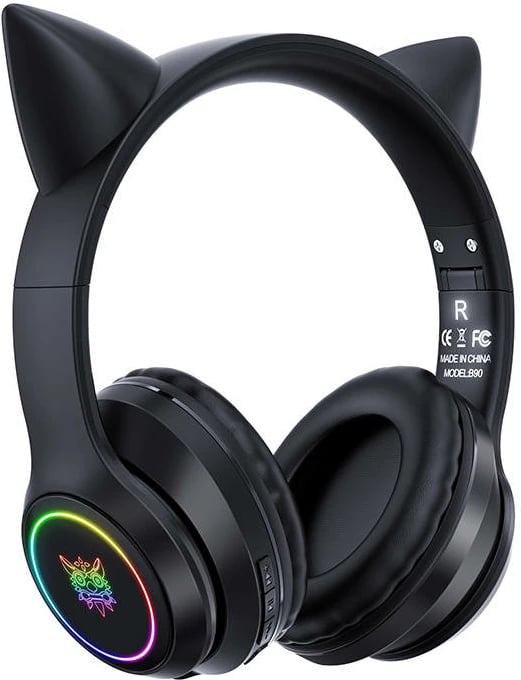Kufje gaming ONIKUMA B90 me mikrofon, Bluetooth 5.0, RGB, të zeza