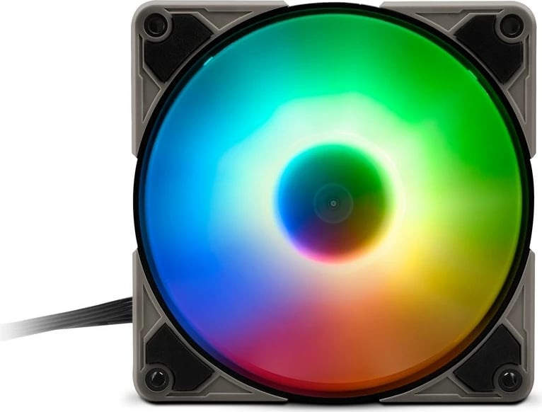 Ventilator kasë Sharkoon SilentStorm 140 PWM RGB, 140mm, transparent