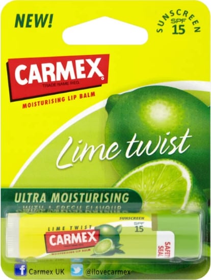 Balsam për buzë Carmex Lime Twist Stick 4,25g