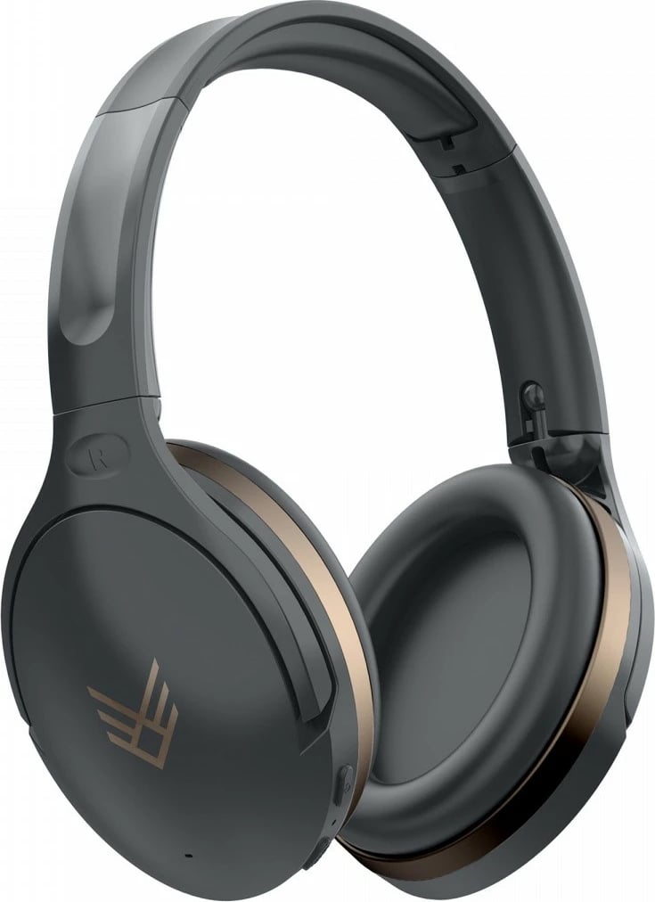 Kufje të mëdha Audeeo Serene Hush Pro, Bluetooth 5.0, ANC, 35 orë bateri, të zeza