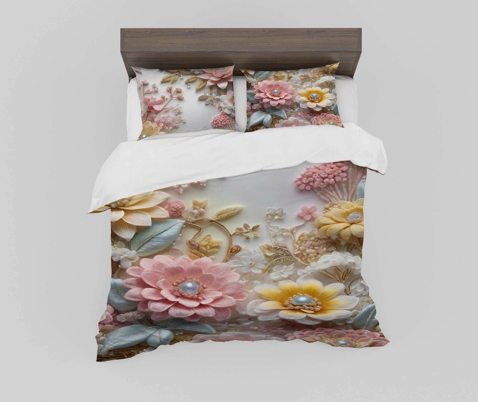 Set mbulesë për jorgan Super King, shumëngjyrësh, L'essentiel, FLW_DVT25-16