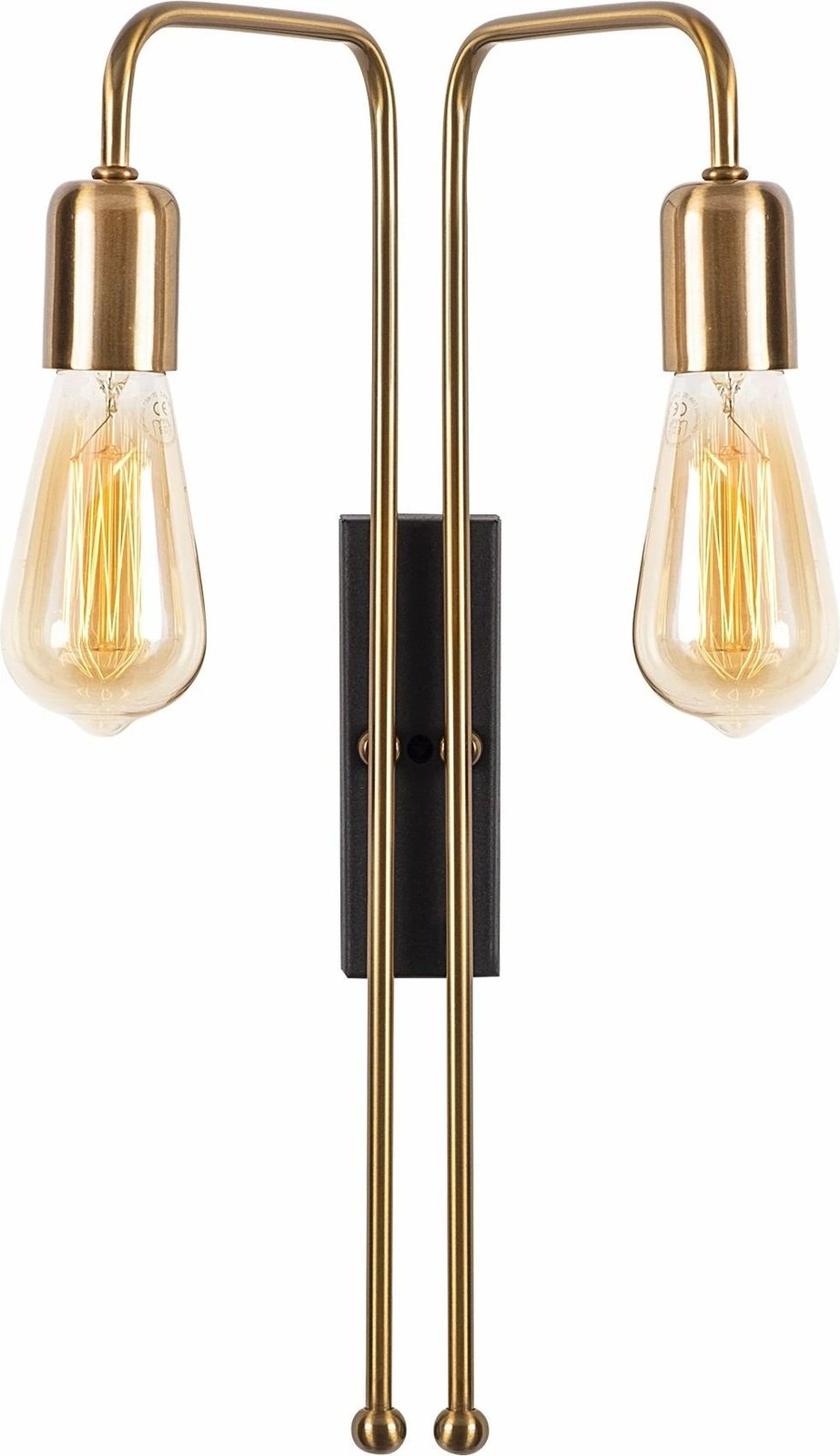 Llambë muri Opviq, Mum - 3511, ngjyrë ari dhe e zezë Llambë muri Opviq, Mum - 3511, ngjyrë ari dhe e zezë