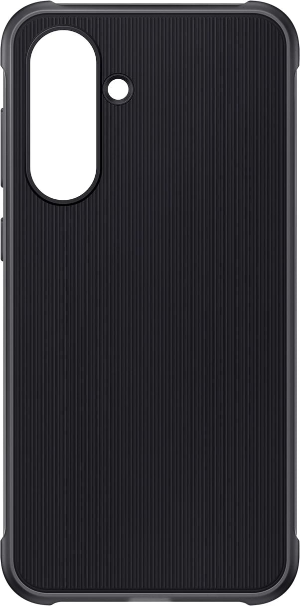 Mbështjellës Samsung Rugged Silicone Case EF-RA566CBEGWW për Galaxy A56 5G, i zi