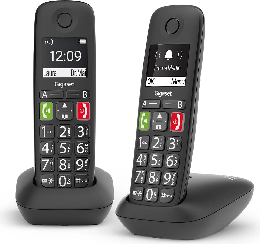 Telefon Gigaset E290 Duo, wireless, i zi 