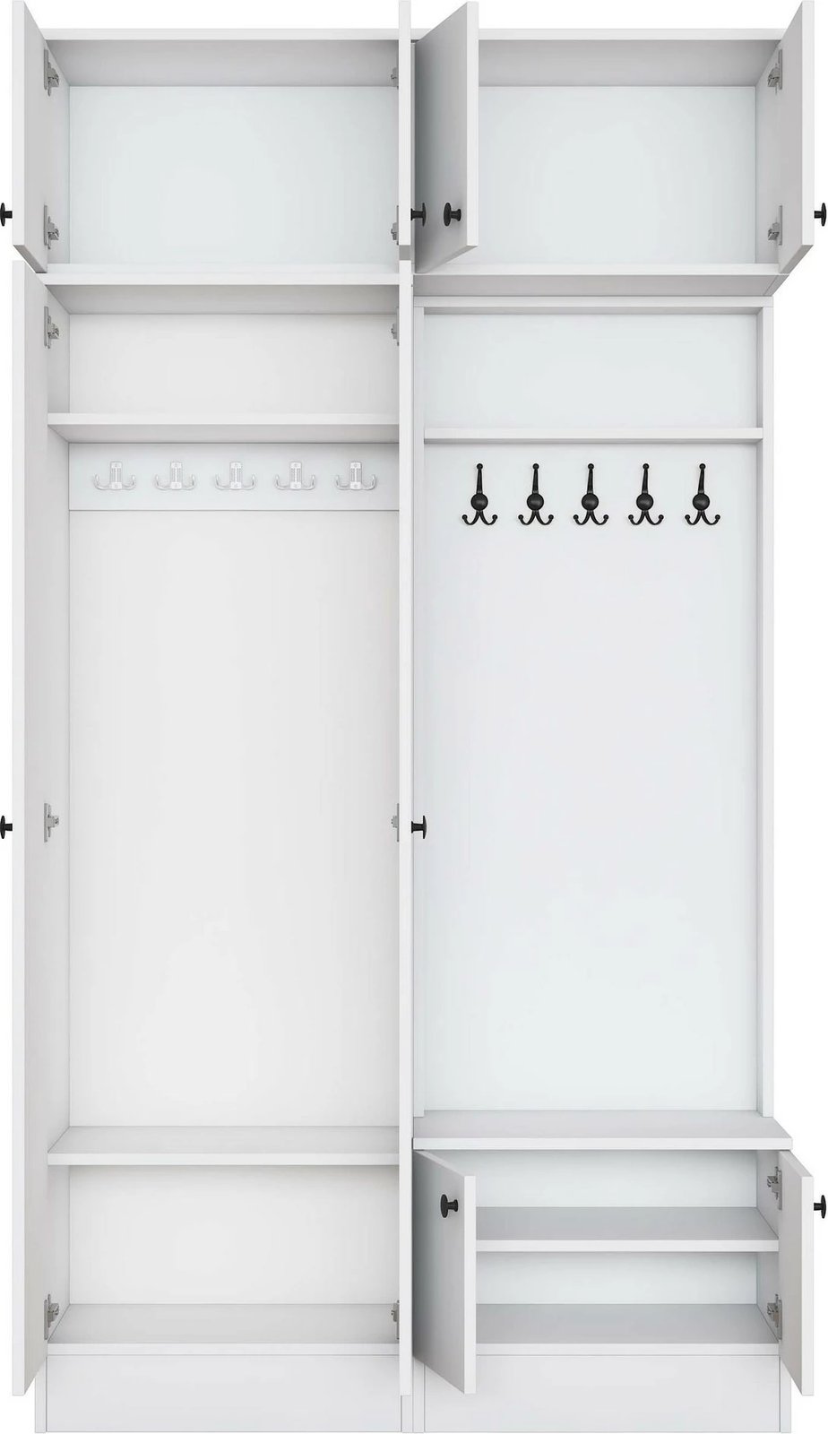 Stendë për korridor, ngjyrë e bardhë, Skye Decor, EA145 - 3841