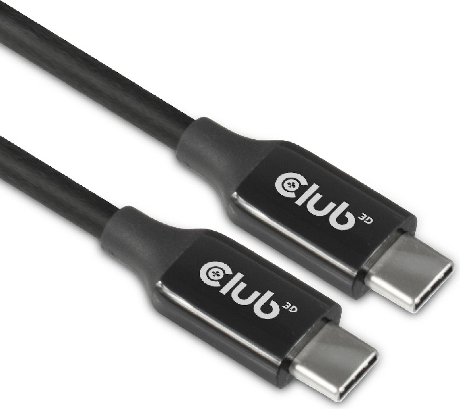 Kabllo USB-C Club3D 5m, USB 3.2 Gen 2, 60W, e zezë