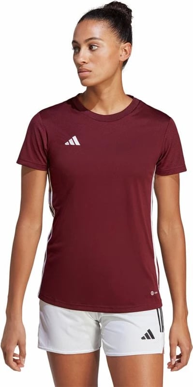 Fanellë stërvitjeje për femra adidas, e kuqe