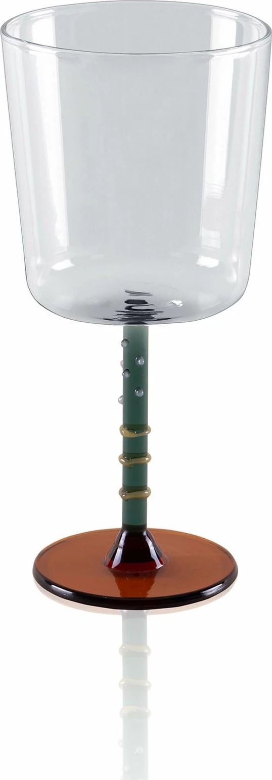 Gotë qelqi Hermia, BRD0080, ngjyrë e gjelbër, 8x8x18cm Gotë qelqi Hermia, BRD0080, ngjyrë e gjelbër, 8x8x18cm