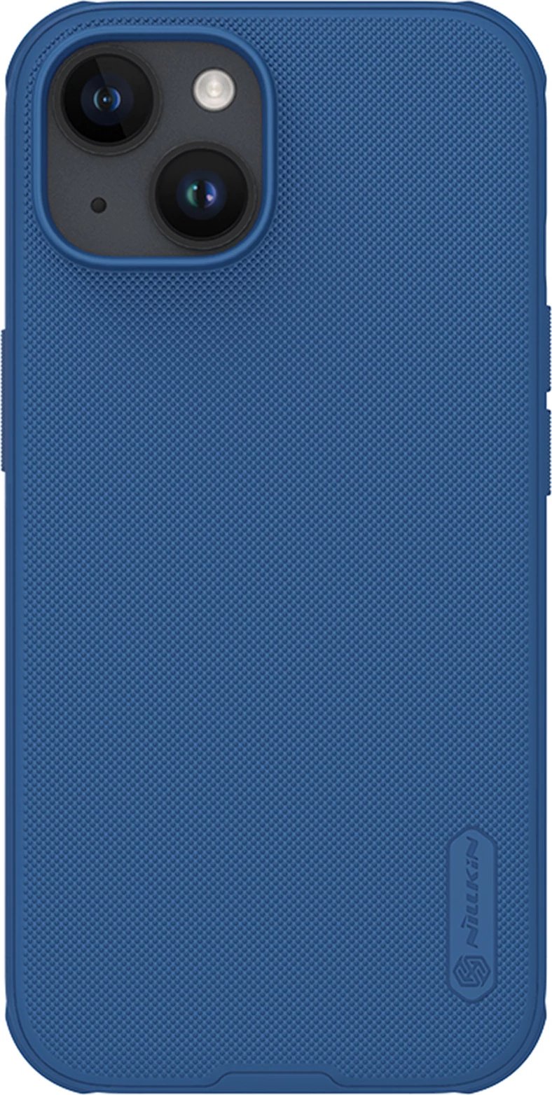 Mbështjellës Nillkin Super Frosted Shield Pro për iPhone 15 Plus, Blu