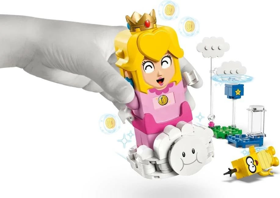Set LEGO Super Mario 71441, Figurë interaktive Peach, 208 pjesë