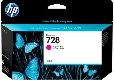 Kasetë boje ink, HP, 728 F9J66A, 130 ml, magenta