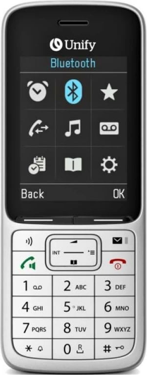 Telefon pa tel DECT, Unify SL6 L30250-F600-C518 (L30250F600C518), Bluetooth, argjendtë