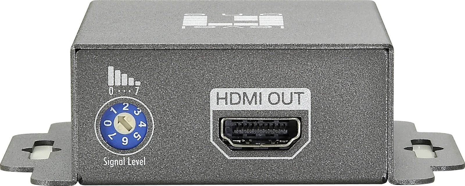 Marrës AV LevelOne HDSpider™, HDMI mbi Cat.5, 1920 x 1080 piksel, 60 m, Gri