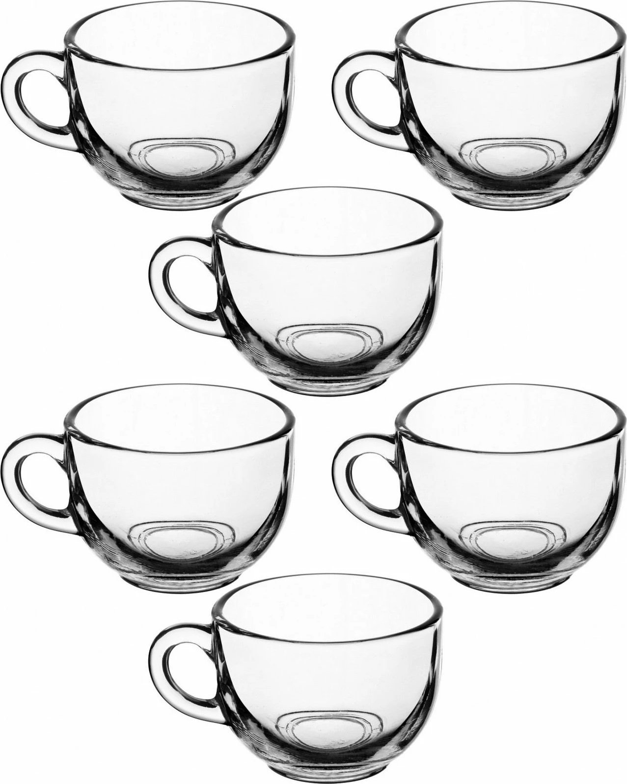 Set gotash prej qelqi (6 copë), Hermia, CP9047GCL Set gotash prej qelqi (6 copë), Hermia, CP9047GCL