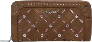Portofol Desigual femra, kafe