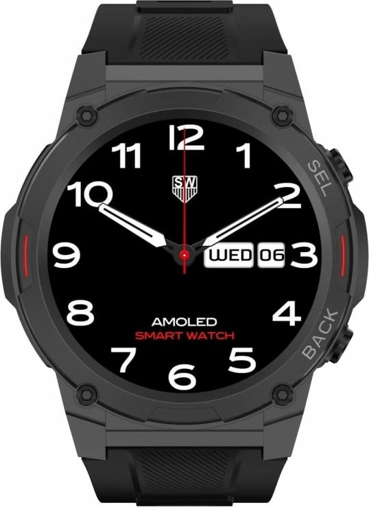 Smartwatch Maxcom Fit FW63 Cobalt Pro, 1.43" AMOLED, i zi