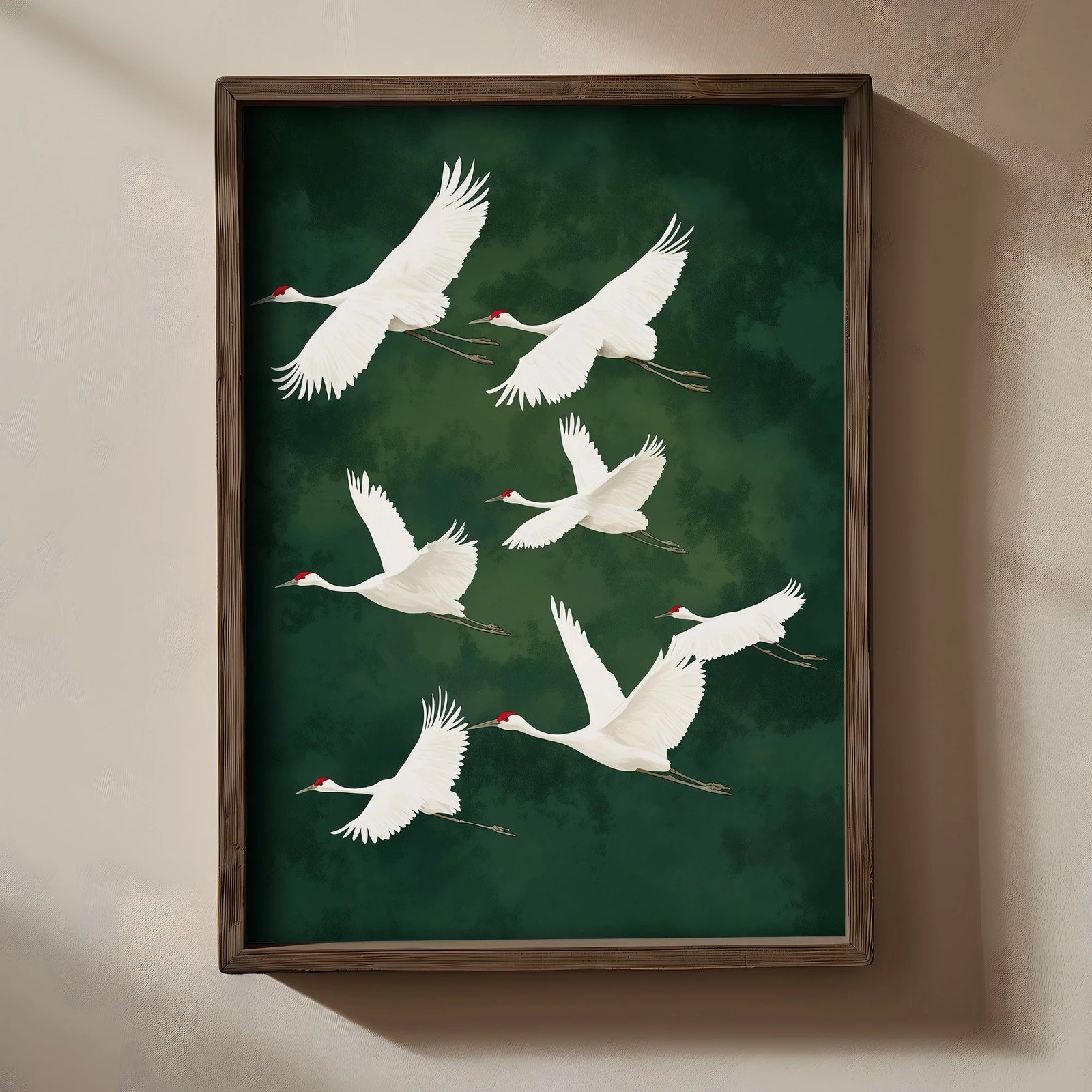 Pikturë dekorative me kornizë MDF, Wallity, TUN028-XL, shumëngjyrëshe, 50x70x3.5cm