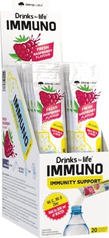 Pluhur Drinks for life® Immuno, 20 qese