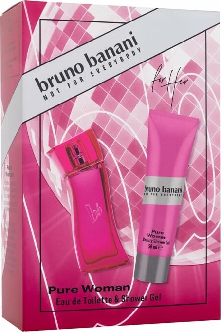 Set Eau de Toilette dhe Shower Gel Bruno Banani për femra 30ml + 50ml