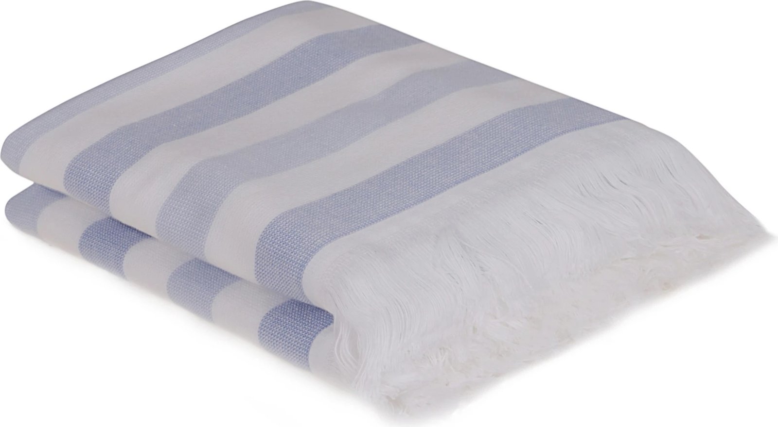 Set peshqirësh për duar (2 copë), Mijolnir, me vija, ngjyrë kaltër