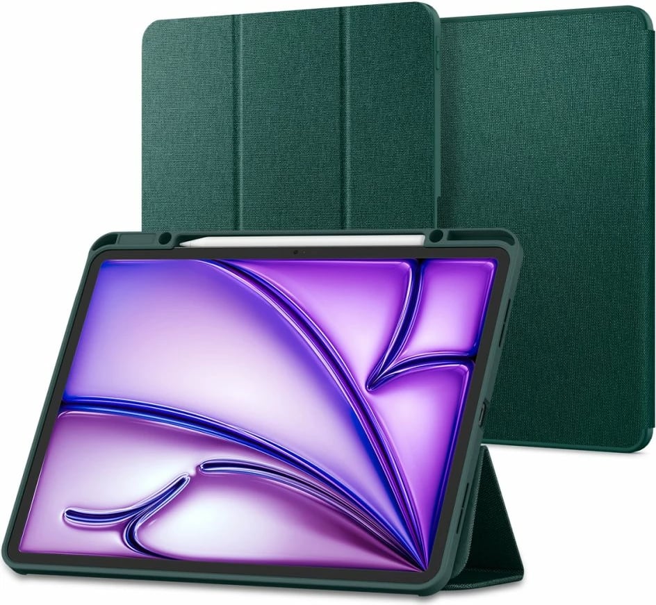 Mbështjellës Spigen Urban Fit për iPad Air 13" 2024, Gjelbër